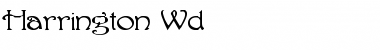 Download Harrington Wd Font Download Harrington Wd Font