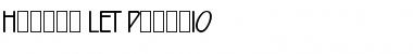 Download Harvey LET Font Download Harvey LET Font