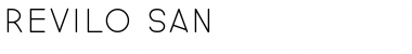 Download revilo san Font Download revilo san Font