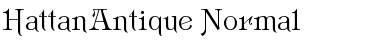 Download HattanAntique Font Download HattanAntique Font