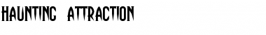 Download Haunting Attraction Font Download Haunting Attraction Font