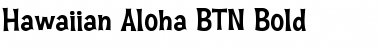 Download Hawaiian Aloha BTN Font Download Hawaiian Aloha BTN Font