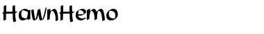 Download HawnHemo Font Download HawnHemo Font