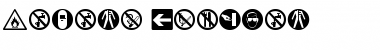 Download Hazard Font Download Hazard Font