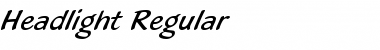 Download Headlight Font Download Headlight Font