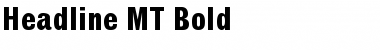 Download Headline MT Bold Font Download Headline MT Bold Font