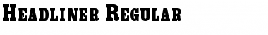 Download Headliner Font Download Headliner Font