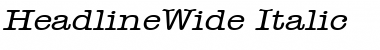 Download HeadlineWide Font Download HeadlineWide Font