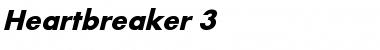 Download Heartbreaker 3 Font Download Heartbreaker 3 Font
