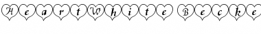 Download HeartWhite Becker Font Download HeartWhite Becker Font