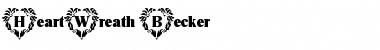 Download HeartWreath Becker Font Download HeartWreath Becker Font