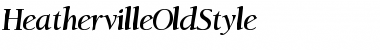 Download HeathervilleOldStyle Font Download HeathervilleOldStyle Font