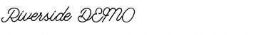 Download Riverside DEMO Font Download Riverside DEMO Font