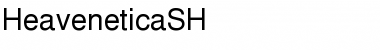 Download HeaveneticaSH Font Download HeaveneticaSH Font