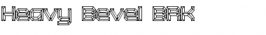 Download Heavy Bevel BRK Font Download Heavy Bevel BRK Font