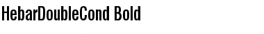 Download HebarDoubleCond Font Download HebarDoubleCond Font