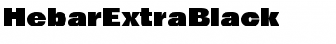 Download HebarExtraBlack Font Download HebarExtraBlack Font