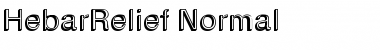 Download HebarRelief Font Download HebarRelief Font