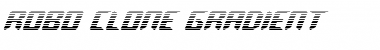 Download Robo-Clone Gradient Font Download Robo-Clone Gradient Font