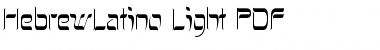 Download HebrewLatino Light Font Download HebrewLatino Light Font