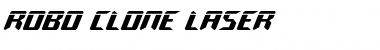Download Robo-Clone Laser Font Download Robo-Clone Laser Font
