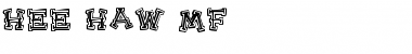 Download Hee Haw MF Font Download Hee Haw MF Font