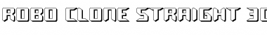Download Robo-Clone Straight 3D Font Download Robo-Clone Straight 3D Font