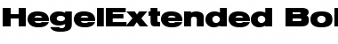 Download HegelExtended Font Download HegelExtended Font