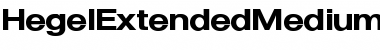 Download HegelExtendedMedium Font Download HegelExtendedMedium Font