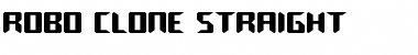 Download Robo-Clone Straight Font Download Robo-Clone Straight Font