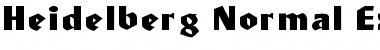 Download Heidelberg-Normal Ex Font Download Heidelberg-Normal Ex Font