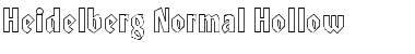 Download Heidelberg-Normal Hollow Font Download Heidelberg-Normal Hollow Font