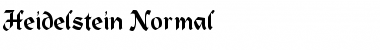 Download Heidelstein Font Download Heidelstein Font