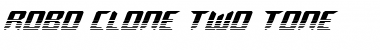 Download Robo-Clone Two-Tone Font Download Robo-Clone Two-Tone Font