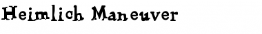 Download Heimlich Font Download Heimlich Font