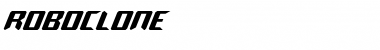 Download Robo-Clone Font Download Robo-Clone Font