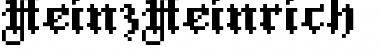 Download HeinzHeinrich Font Download HeinzHeinrich Font