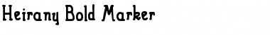 Download Heirany Bold-Marker Font Download Heirany Bold-Marker Font