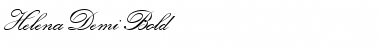Download HelenaDemiBold Font Download HelenaDemiBold Font