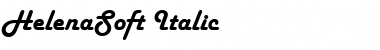 Download HelenaSoft Font Download HelenaSoft Font