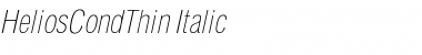 Download HeliosCondThin Font Download HeliosCondThin Font