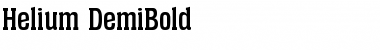 Download Helium-DemiBold Font Download Helium-DemiBold Font
