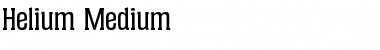 Download Helium-Medium Font Download Helium-Medium Font
