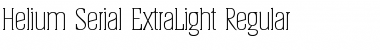 Download Helium-Serial-ExtraLight Font Download Helium-Serial-ExtraLight Font