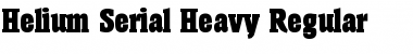 Download Helium-Serial-Heavy Font Download Helium-Serial-Heavy Font