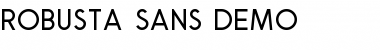 Download Robusta Sans Demo Font Download Robusta Sans Demo Font
