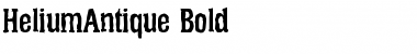 Download HeliumAntique Font Download HeliumAntique Font