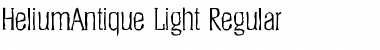 Download HeliumAntique-Light Font Download HeliumAntique-Light Font