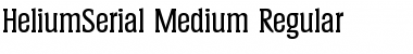 Download HeliumSerial-Medium Font Download HeliumSerial-Medium Font