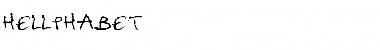 Download hellphabet Font Download hellphabet Font